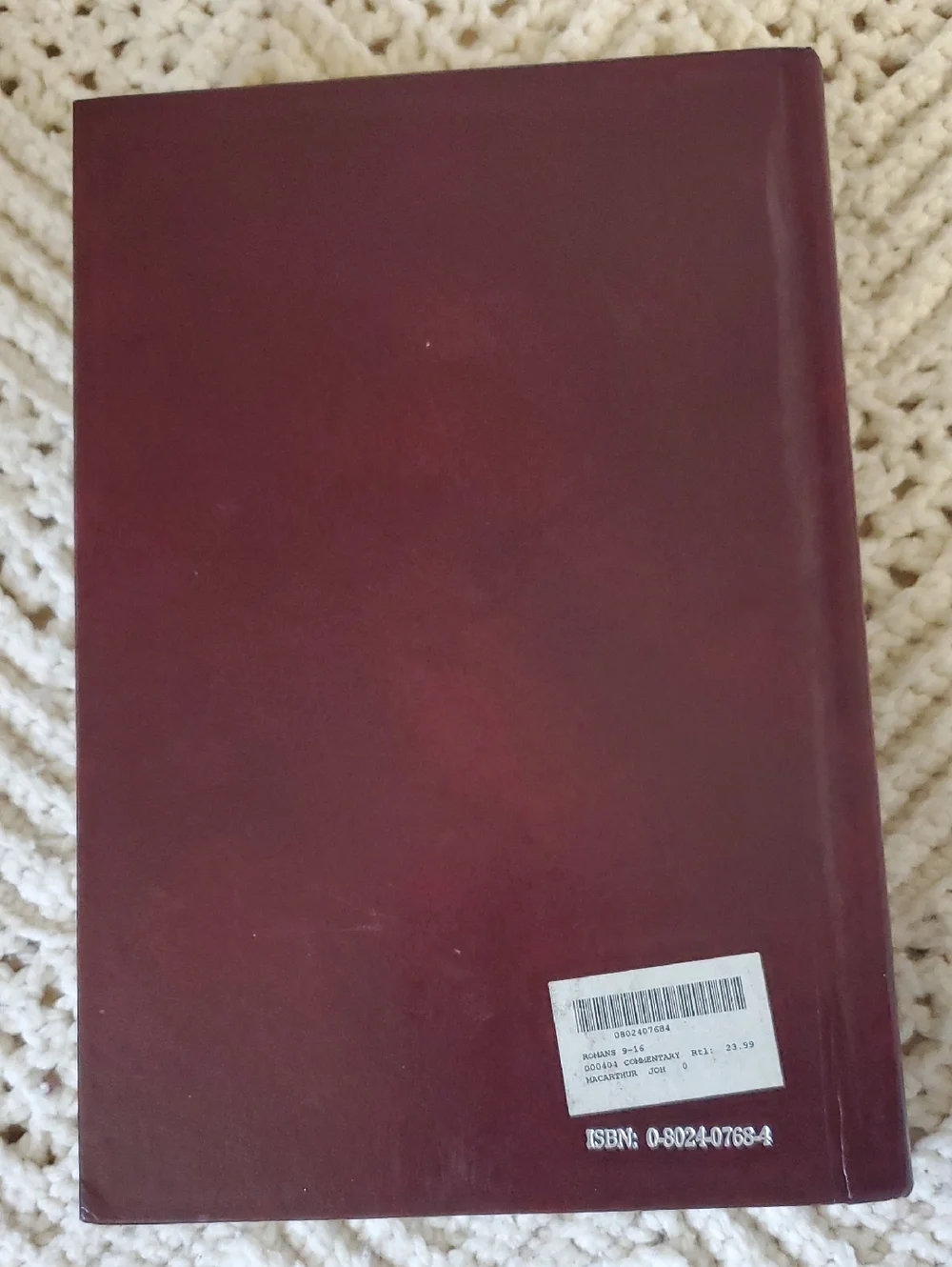 The MacArthur New Testament Commentary  Romans 1-8 Romans 9-16 2 Books.